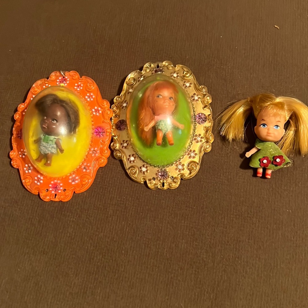 Lucky Locket Kiddle Vintage dolls